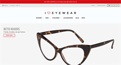 Desktop Screenshot of ihearteyewear.com